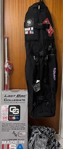 Club Glove Last bag TCU Logo Wheeled Rolling Travel Bag Brand New W/ Stiff Arm⭐ - Picture 1 of 9