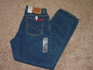 Vintage Levi 550 Relaxed Fit Long 155514837 Leg Jeans! Size 14" Long! NWT'S! - Picture 1 of 5