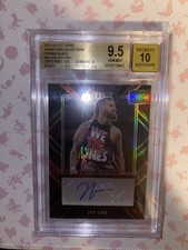 2023 Panini Select WWE Signature Selections Jey Uso Black Prizm 1/1 BGS Beckett