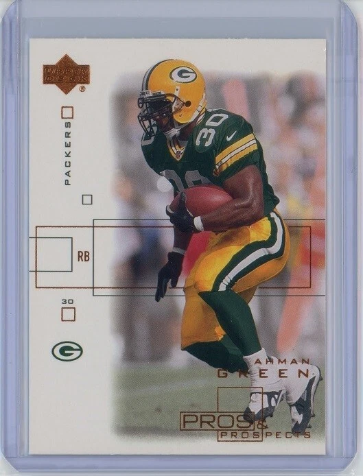 AHMAN GREEN 2001 Upper Deck SP Pros & Prospects #35 Packers - Image 1 of 1