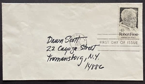 US 1974 Scott # 1526 Robert Frost FDC - Picture 1 of 2