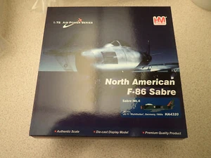Hobbymaster HA4320 1:72 North American F-86 Sabre JG 71 Richthofen Germany BNIB - Picture 1 of 20