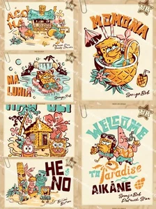 Kayou Spongebob Squarepants New Year adventure precious UR card - Picture 1 of 8