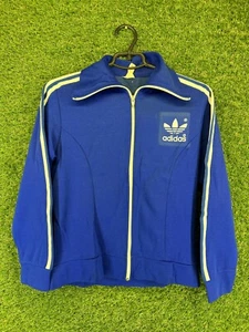 ADIDAS ORIGINAL MEN VINTAGE RETRO 80'S CASUAL TRACK TOP JACKET SIZE XXS - Picture 1 of 11