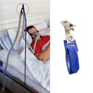 Organizzatore tubo flessibile 15*1,2 cm CPAP sistema di pulizia tubo supporto clip per apnea notturna - Foto 1 di 9