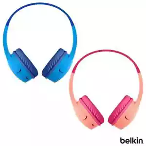 Belkin SOUNDFORM Mini Cuffie per Bambini Wireless e Cablate Fascia Musica Micro USB - Foto 1 di 15