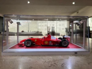 Hot Wheels F1 1:18 M. Schumacher World Champion Ferrari F2001 King of Rain - Picture 1 of 18