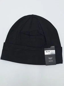Mens Beanie Hat Cut & Sew Black ALFANI $40 NWT - Picture 1 of 2