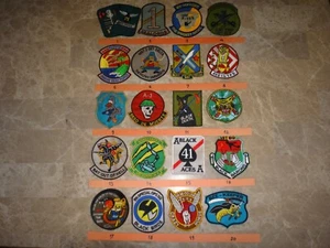 20 Vietnam War US Army, Air Force, Navy Patches @ $10/each patch - Picture 1 of 7