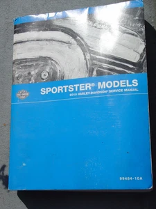 2010 Harley Davidson Service Manual Book Sportster Models 99484-10A - Picture 1 of 6