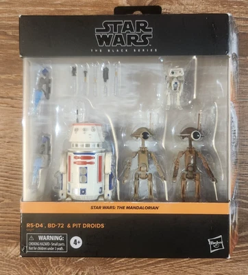 孩之宝星球大战黑色系列 R5-D4、DB-72 和 Pit Droids Target 限定全新带盒 — 第 1/4 张图片