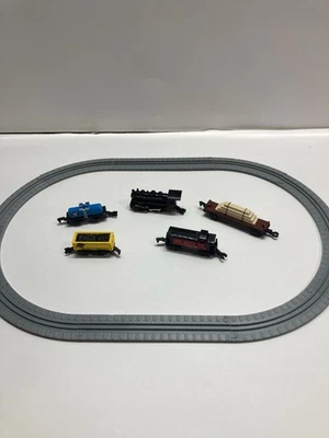 Juego Tren Micro Machines Galoob 1989 ¡¡Excelente Estado!! ¡5 autos y pista! Foto 1 de 4