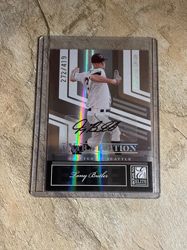 2007 Elite Extra Edition Tony Butler Rookie Auto #272/419 - Image 1 of 2