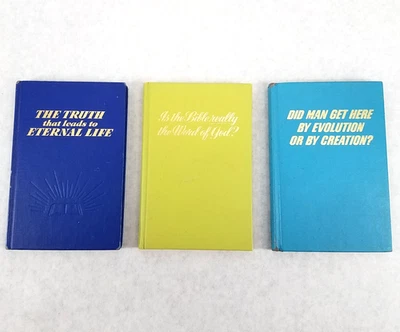Lot of 3 1960's Jehovah's Witnesses Hardcovers - Titles in description - Image 1 of 4