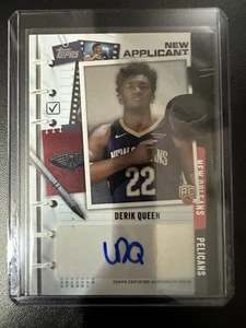 2025-26 Topps #NA-DK Derik Queen New Applicants Autographs - Picture 1 of 2