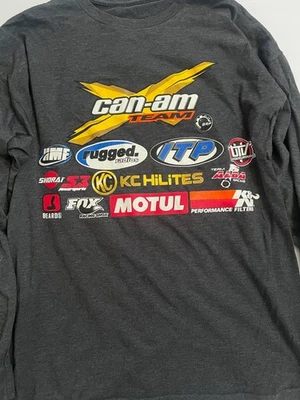 active wear camiseta manga larga 2x gris Foto 1 de 2