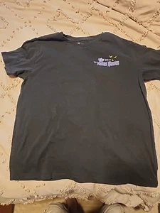 Disney Haunted Mansion Black Graphic Novelty Foolish Mortals T-shirt Size M - Picture 1 of 5