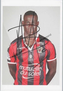 Original Autogramm Mario Balotelli Fussball /// Autograph signiert signed signee - Picture 1 of 2