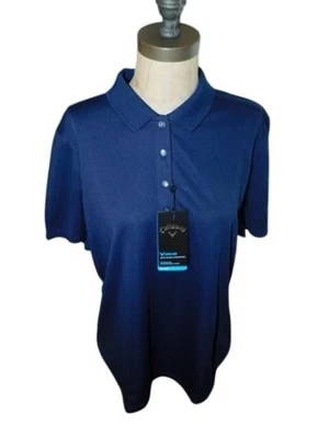 Camisa de Golf Callaway Talla 3X XXXL Azul Marino Damas Opti Dri Cooling Nueva con Etiquetas Talla Grande Foto 1 de 2