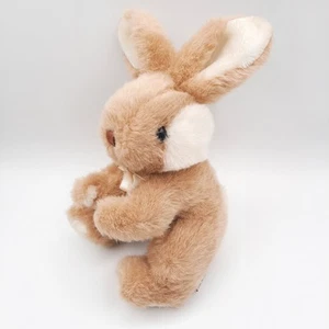GUND Easter Bunny Rabbit Musical Peter Cottontail Plush VTG 87 Works Korea RARE - Picture 1 of 11