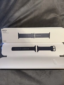 WYCOFANY 38mm, 40mm, 41mm TKANY NYLON MIDNIGHT BLUE APPLE WATCH PASEK - Zdjęcie 1 z 4