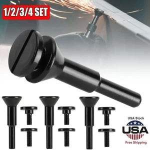 NUOVO metallo taglio ruota disco mandrino perno gambo 1/4" fusto stelo smerigliatrice trapano lotto - Foto 1 di 13