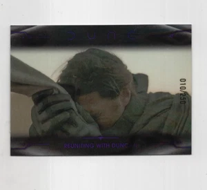 REUNITING WITH DUNCAN PURPLE LAVA REFRACTOR #D /250 2025 DUNE TOPPS CHROME #69 - Picture 1 of 2