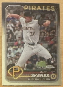 Paul Skenes 2024 Topps Chrome Rookie Card #usc27 (7603) - Bild 1 von 2
