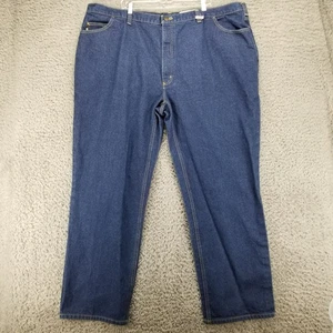 Pantalones de mezclilla Carhartt Jeans para hombre 50x32 azul resistente al fuego 100 % algodón - Imagen 1 de 15