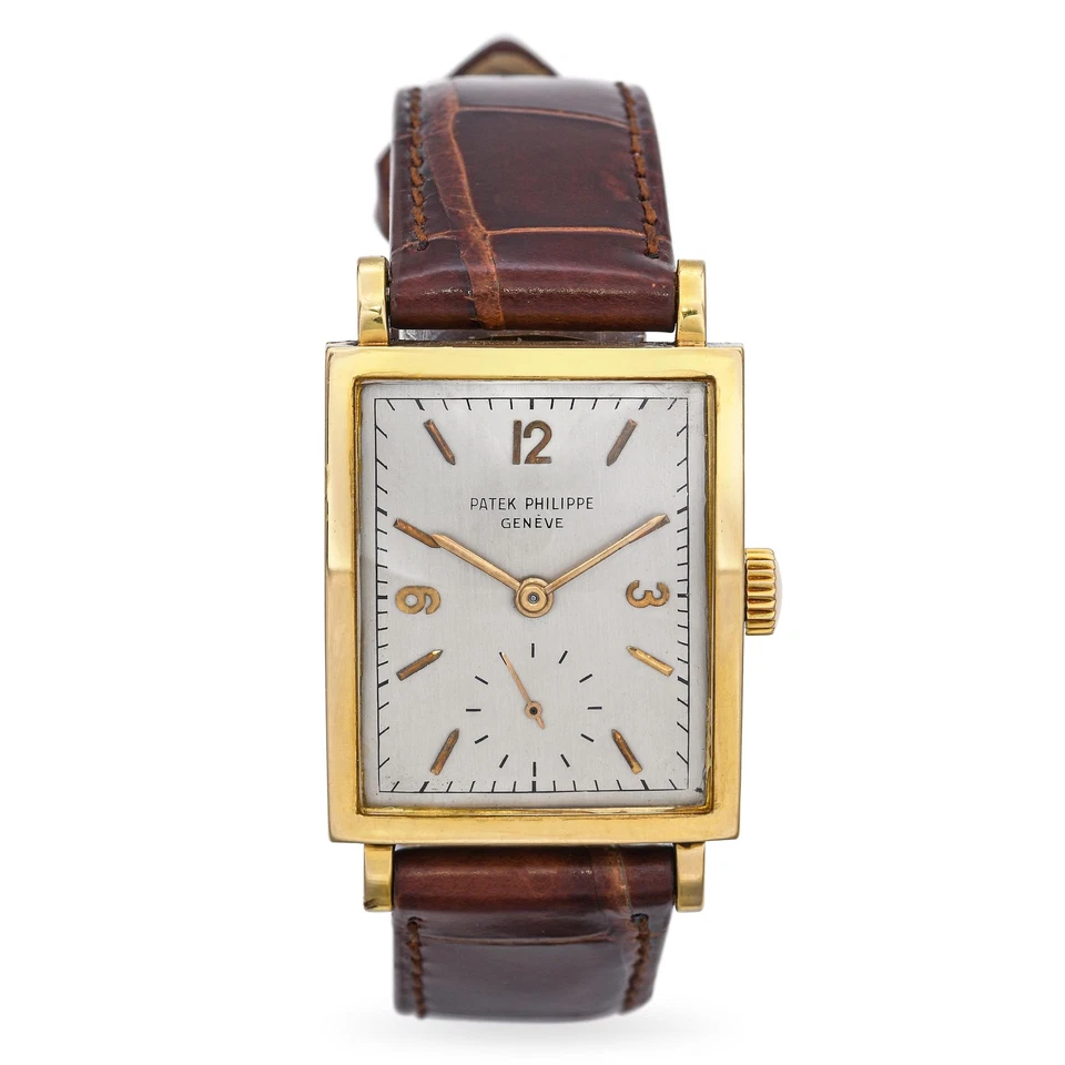 Vintage Patek Philippe Geneve 18k Yellow Gold Ref. 1564 Men's Watch - Image 1 of 4