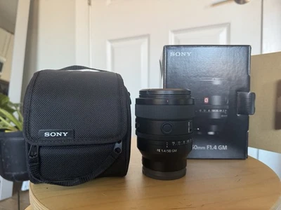 Sony FE 50mm F/1.4 GM Lens (Sony E) - SEL50F14GM Purchased September 2025 - Image 1 of 4