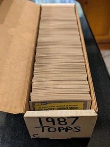 1987 Topps Baseball Complete Set 1-792 Rookie Barry Bonds McGwire Bo Jackson - Bild 1 von 16
