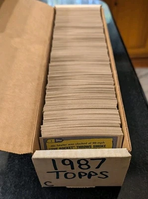 1987 年 Topps 棒球全套 1-792 新秀 Barry Bonds McGwire Bo Jackson — 第 1/4 张图片