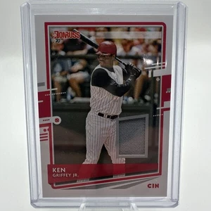2020 Donruss - Ken Griffey Jr. #DM-KG Reliquia Maglia Indossata dal Gioco - Cincinnati Reds - Foto 1 di 2