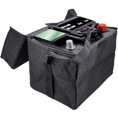 Auto Batterie Tasche Hülle Schutz | 25 x 20 x 18 cm | Polyester robust schwarz - Bild 1 von 4