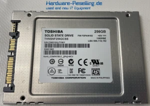 Toshiba 256GB SSD SATA III 6G 2.5" THNSNF256GCSS 205E1982 FSPAN102 - Picture 1 of 1