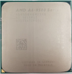 AMD Dual Core CPU Prozessor -PRO A6 9500 AD950BAGM23AB 2x 3,5GHz - Sockel AM4 - Bild 1 von 2