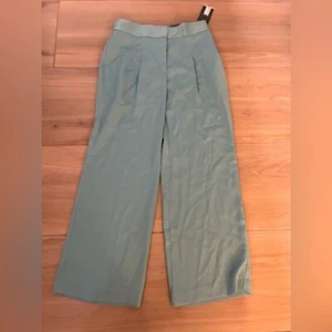 NEW Worthington Jade Blue Dress Pants Medium Petite $54 - Picture 1 of 4