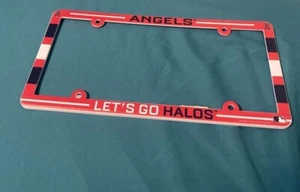 Los Angeles Angels Plastic License Plate Frame 6x12 MLB LICENSED - Picture 1 of 2