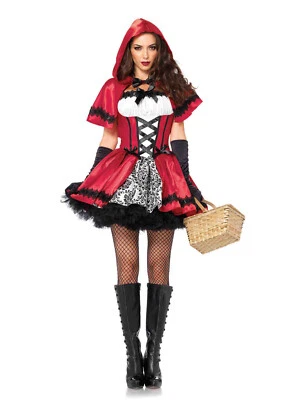Leg Avenue Gothic Red Riding Hood Costume, Small (Used) - Image 1 of 4
