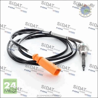 Sensore temperatura gas scarico Sidat per VW TRANSPORTER MULTIVAN f67 - Immagine 1 di 3