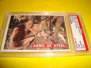 1956 Topps DAVY CROCKETT #30 psa 9 oc Orange BACK arms of steel (540) - Picture 1 of 4