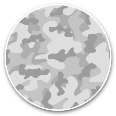 2 x Vinyl Stickers 20cm (bw) - Pink Camouflage Armed Forces Army  #37398 - Image 1 of 4