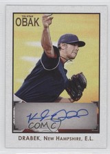 2010 TRISTAR Obak Auto Brown /75 Kyle Drabek #A9 Auto