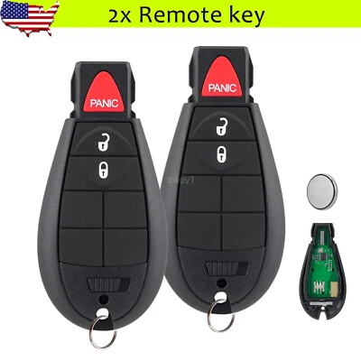 2 适用于 2009 2010 2011 年 2012 道奇 Ram 1500 2500 3500 入门遥控钥匙链 — 第 1/4 张图片