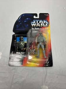 Vintage 1995 Star Wars Power Of The Force Boba Fett 3.75” Action Figure - Picture 1 of 10