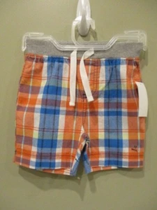 Pantalones Cortos a Cuadros para Niños con Cintura Elástica Wonderkids Talla 12 mths 18 mths Nuevos con Etiquetas - Imagen 1 de 5