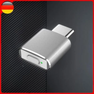 USB-C-Maus-Jiggler-Mover, nicht erkennbar, 3 Modi mit Schaltertaste (Silber T16) - Bild 1 von 8