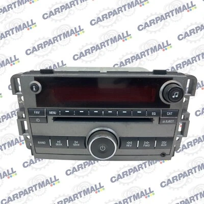 2009 09 Saturn Vue Radio AM/FM Stereo MP3 CD Player Receiver Unit 20790696 OEM - Image 1 of 4