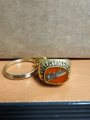 Baltimore Orioles RING  KEYCHAIN RARE VINTAGE - Image 1 of 3